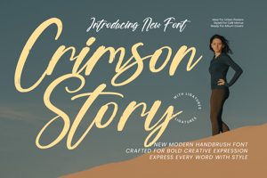 Related font Crimson Story
