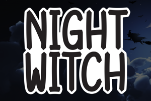 Related font Night Witch