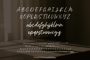 Related font Moonlight Dreaming
