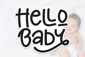 Related font Hello Baby