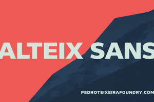 Related font Alteix Sans