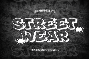 Related font Streetwear