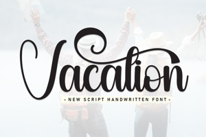 Related font Vacation