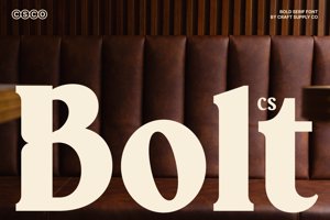 Related font CS Bolt