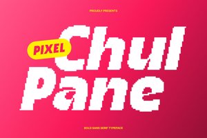 Related font Chulpane Pixel
