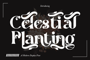 Related font Celestial Planting