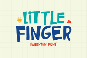 Related font Little Finger