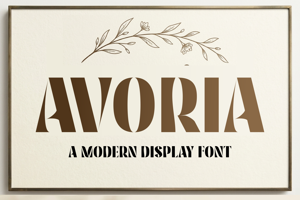 Related font Avoria