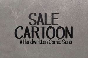 Related font Sale Cartoon