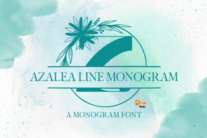 Azalea Line Monogram