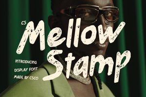 Related font CS Mellow Stamp