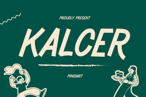 Related font Kalcer