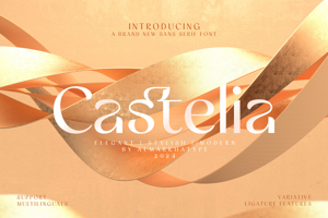 Related font Castelia Sans