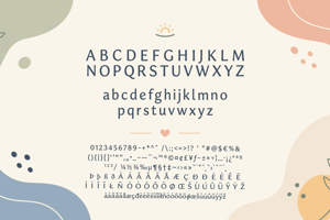 Related font Aurelia Sunlight