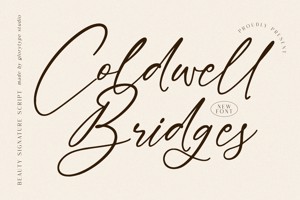 Related font Coldwell Bridges