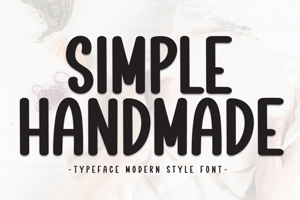 Related font Simple Handmade