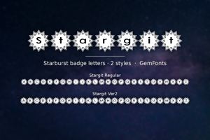 Related font Stargit