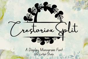 Crestoriax Split Monogram