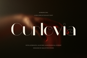 Related font Curlovia