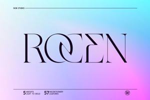 Related font Rocen