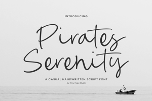 Related font Pirates Serenity