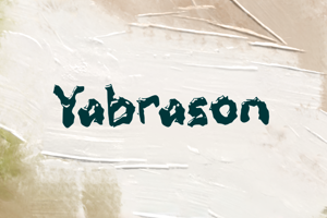 Related font y  Yabrason