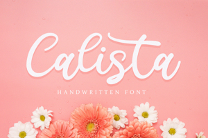 Calista - Handwritten Font