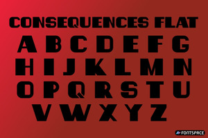 Related font Consequences Flat