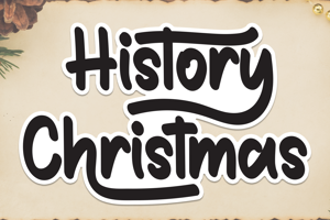 Related font History Christmas
