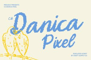Related font CS Danica Pixel