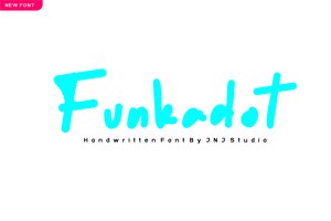Related font Funkadot