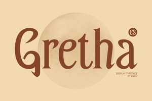 Related font CS Gretha