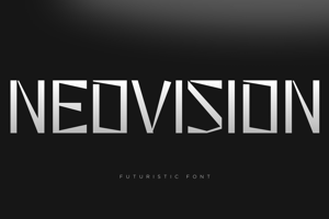 Related font FT Neovision Font - High-Tech Futuristic Display Typeface Free Download