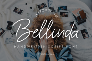 Bellinda Monoline Sript Font