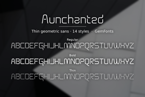 Related font Aunchanted
