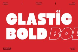 Related font CS Glastic
