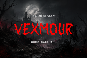 Related font Vexmour