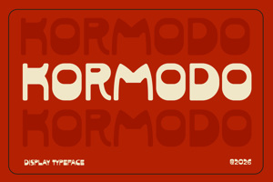 Related font KORMODO