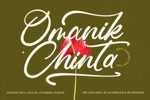 Related font Omanik Chinta VERSION