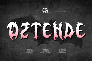 Related font CS Oztende
