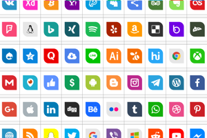 Icons Social Media 1