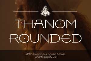 Related font Thanom Rounded