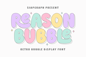 Related font Reason Bubble