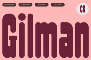 Related font CS Gilman