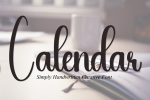 Related font Calendar