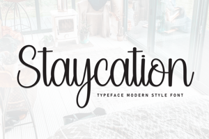 Related font Staycation