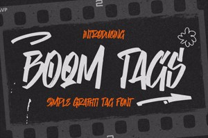 Related font Boom Tags
