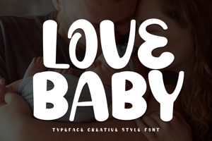 Related font Love Baby