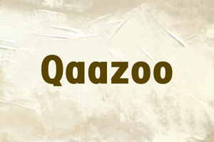 Related font Qaazoo