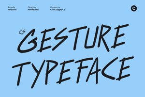 Related font CS Gesture